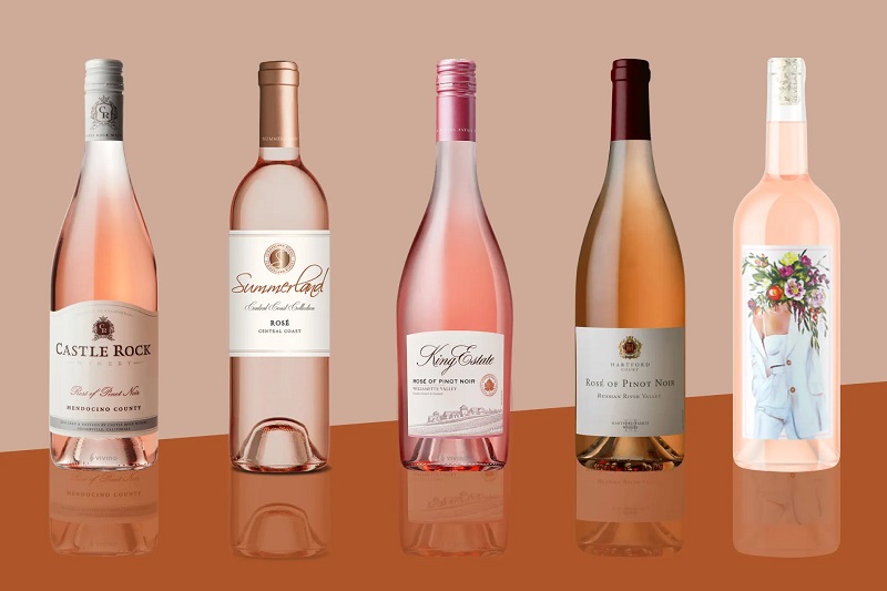 Một số loại rượu vang hồng nổi tiếng