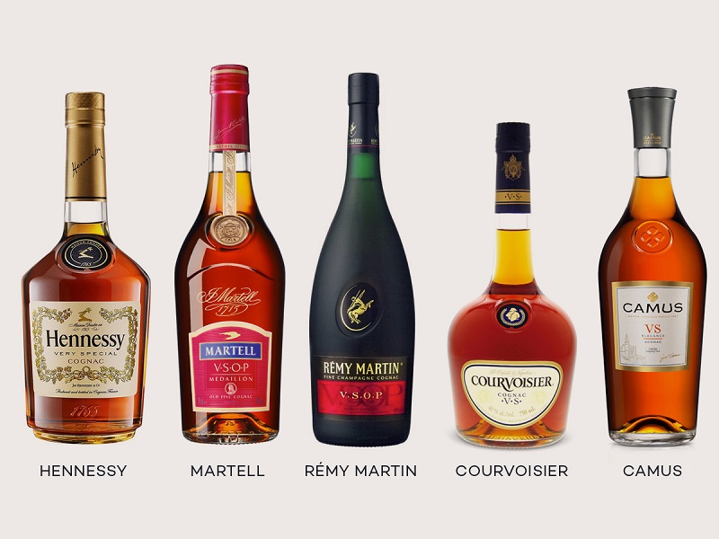 Các dòng rượu Cognac nổi tiếng nhất của Pháp