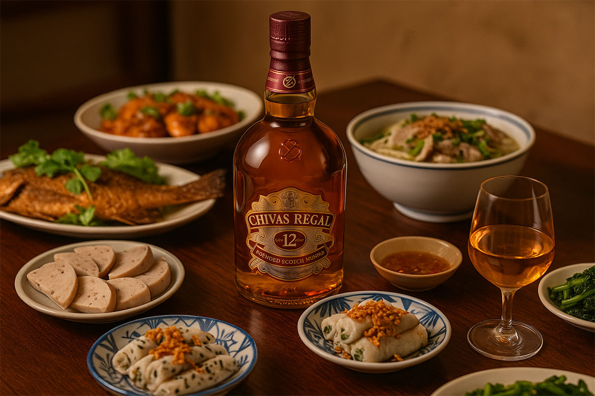 Kết hợp rượu Chivas với ẩm thực Việt