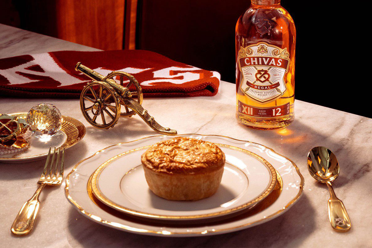 Kết hợp rượu Chivas với món ăn kiểu Tây