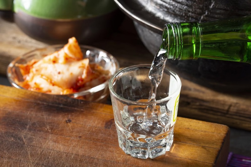 Nồng độ cồn của rượu Soju