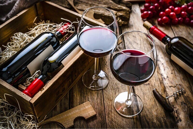 Màu sắc đặc trưng của rượu vang đỏ