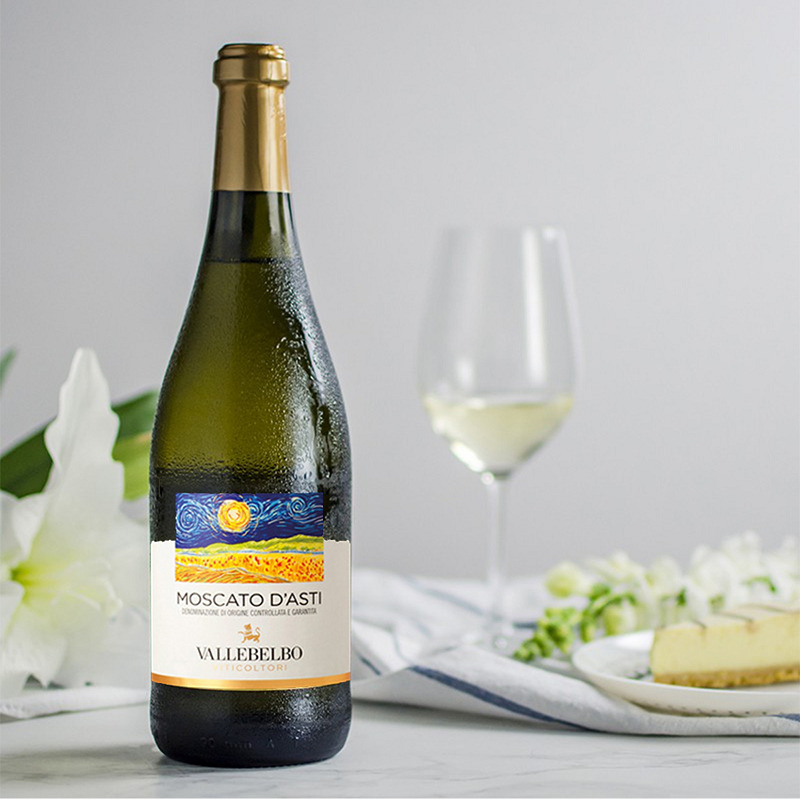 Rượu vang trắng Ý Moscato D’Asti