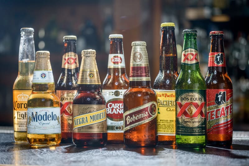 Các loại bia nhập khẩu đa dạng