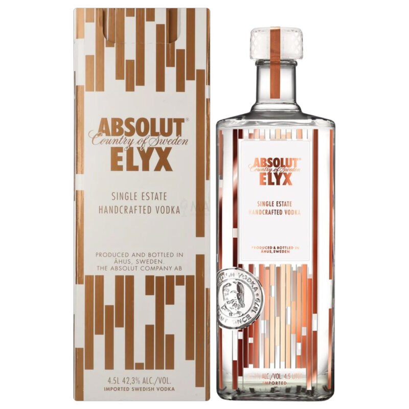 Rượu Vodka Absolut Elyx 4.5 lít