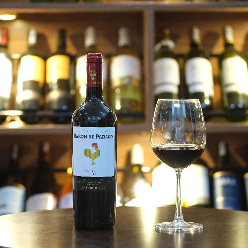 Rượu Vang Pháp giá dưới 100k Baron De Paradis Bordeaux