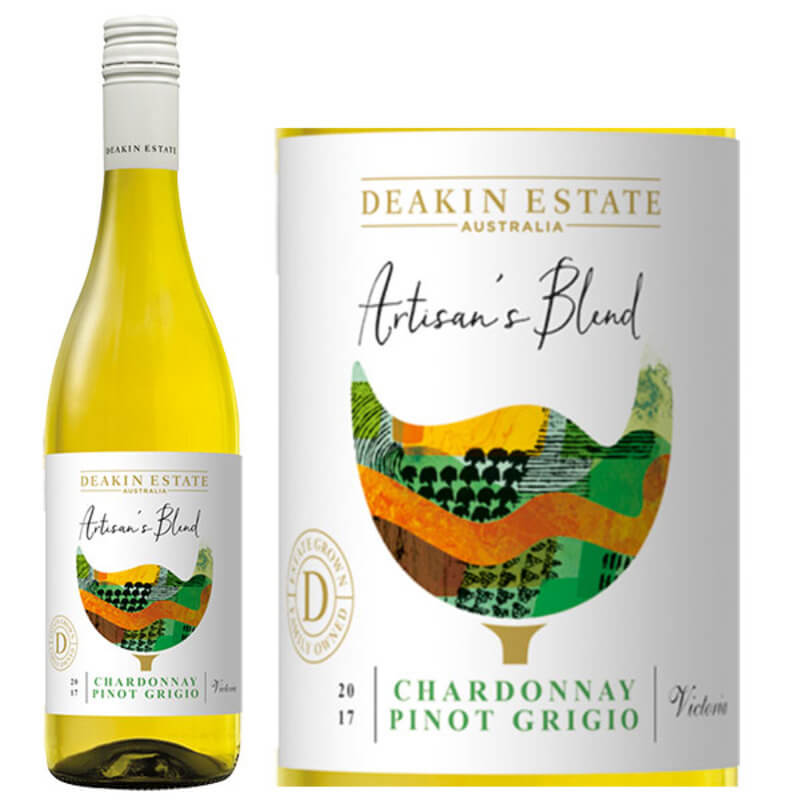 ruou vang trang ngon nhat Deakin Estate Artisan’s Blend Chardonnay Pinot Grigio
