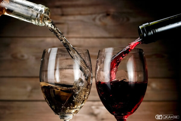 Sự khác biệt giữa rượu vang trắng và vang đỏ