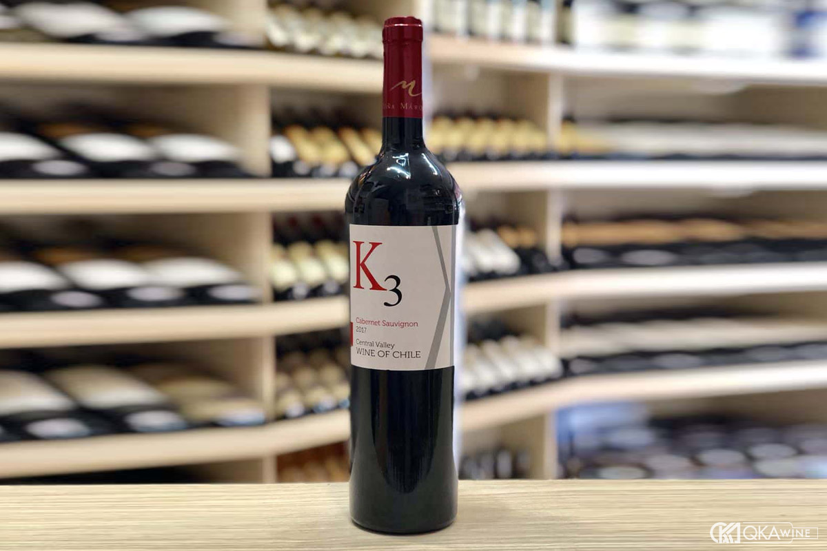 Vang Chile K3 Cabernet Sauvignon