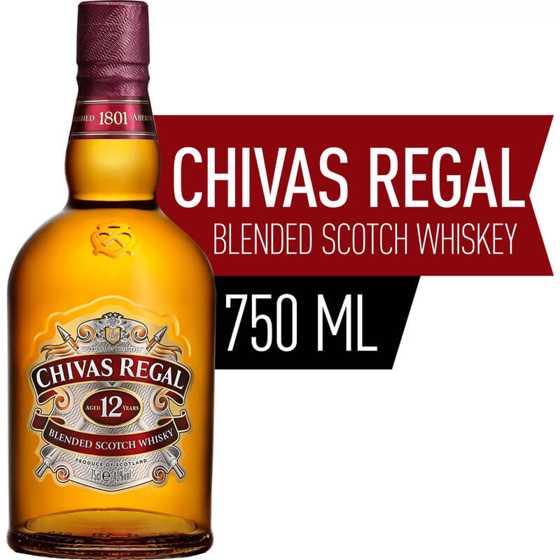 Kích thước Chivas 12 tiêu chuẩn