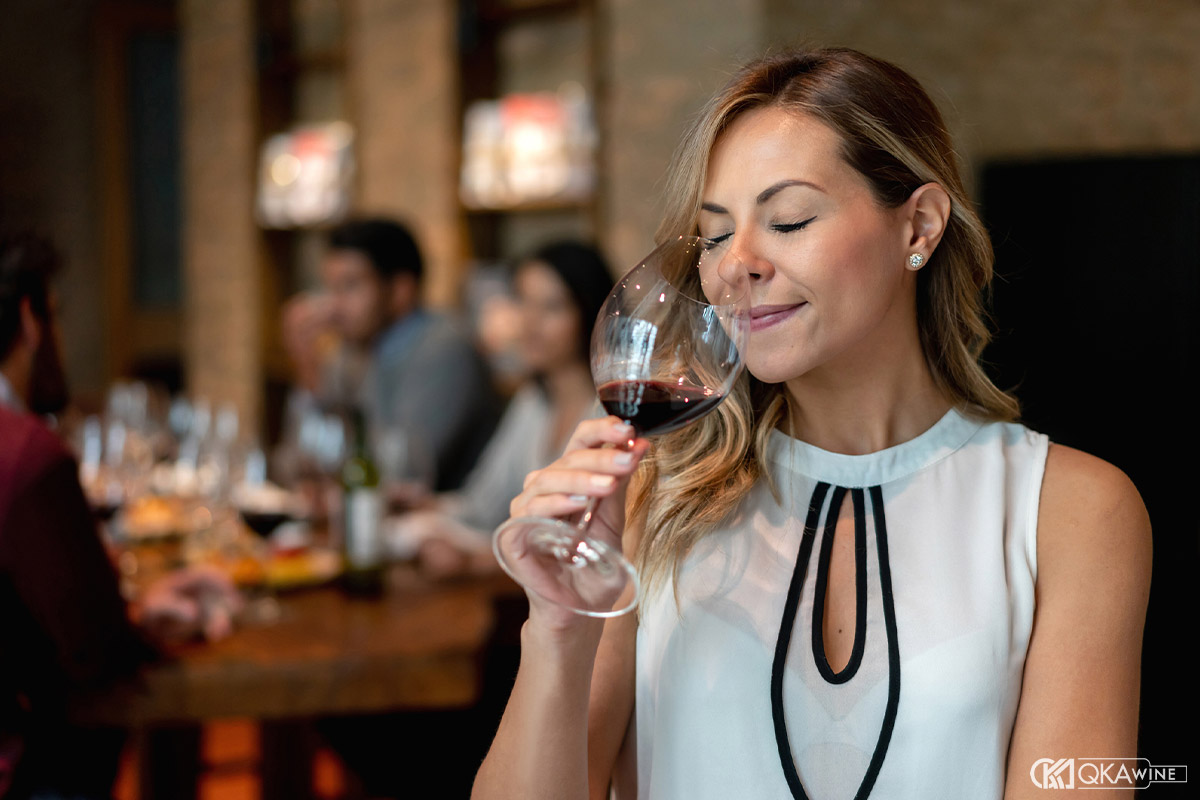 Mùi thơm của vang đỏ