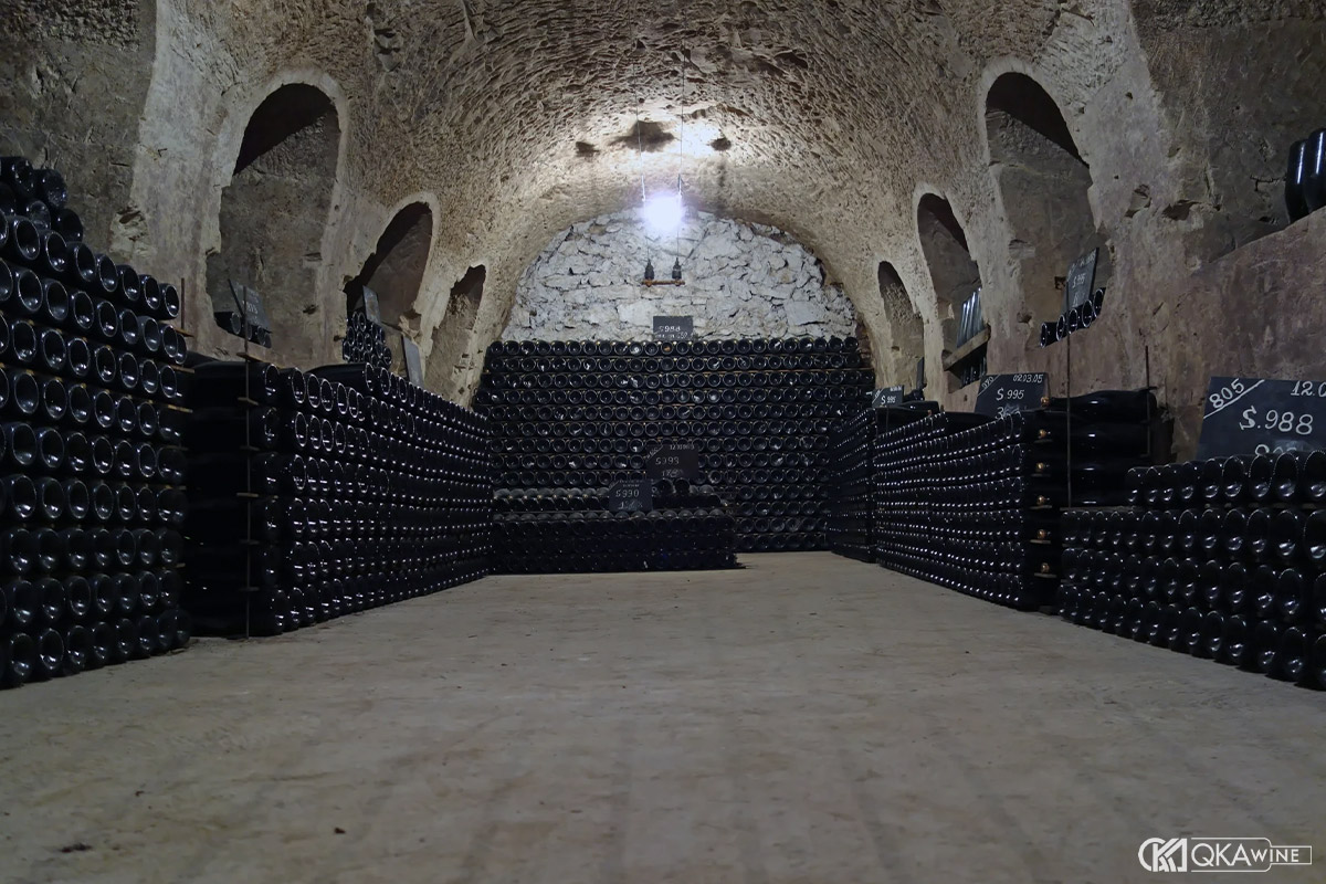 Quy trình sản xuất rượu Champagne bước 5