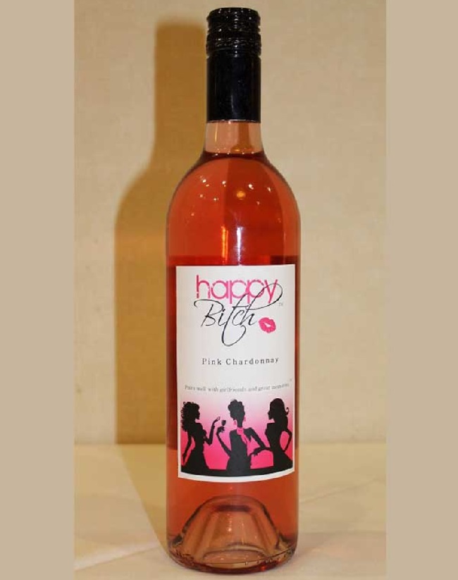 Rượu vang Mỹ Happy Bitch Rosé dành cho phụ nữ