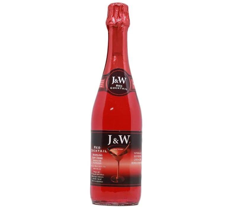 Rượu vang Tây Ban Nha J&W Cocktail Red – Vang không độ