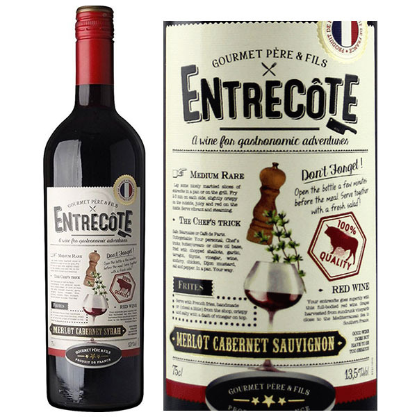 Rượu Vang Pháp Entrecote