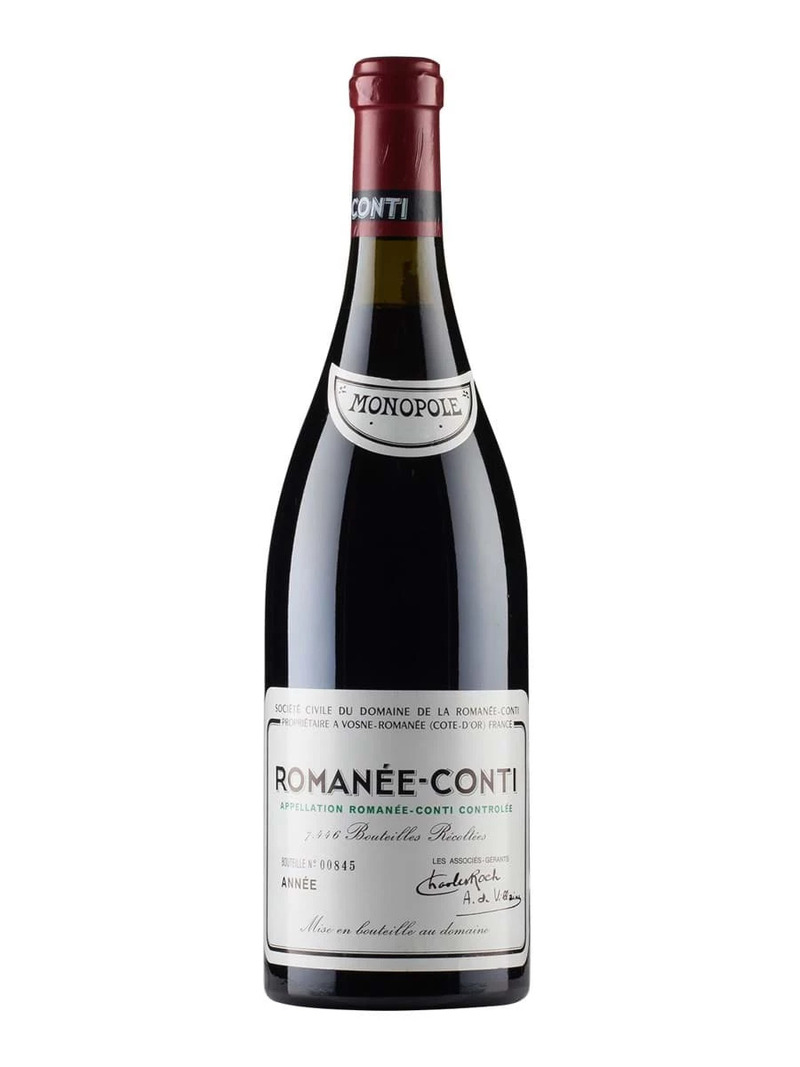 Thương hiệu rượu vang Pháp nổi tiếng Domaine de la Romanée-Conti