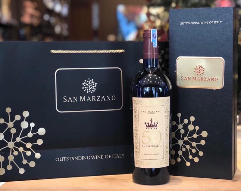Thương hiệu rượu vang Ý nổi tiếng san marzano