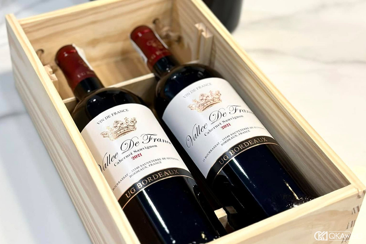 Vang Pháp Vallee De France Bordeaux