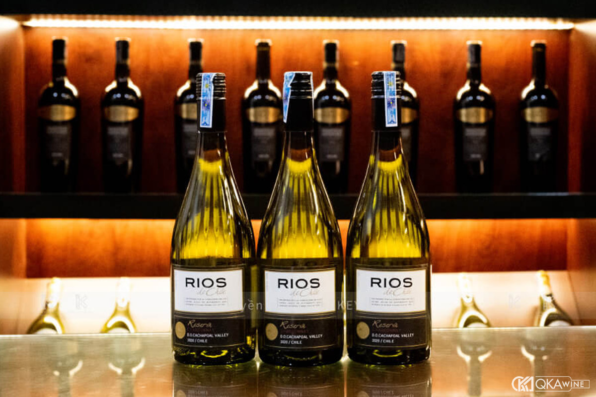 Vang ngọt Chile Rios Chardonnay