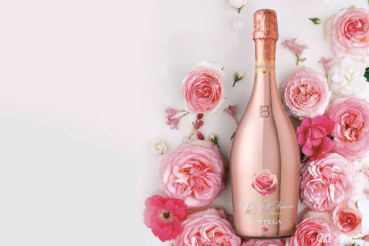 Vang Ý Bottega Sparkling Moscato