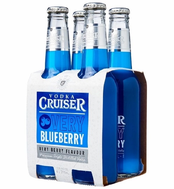 Rượu Vodka Cruiser Very Blueberry vị việt quất