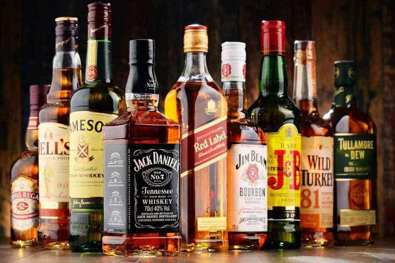 các dòng sản phẩm rượu whisky giá rẻ