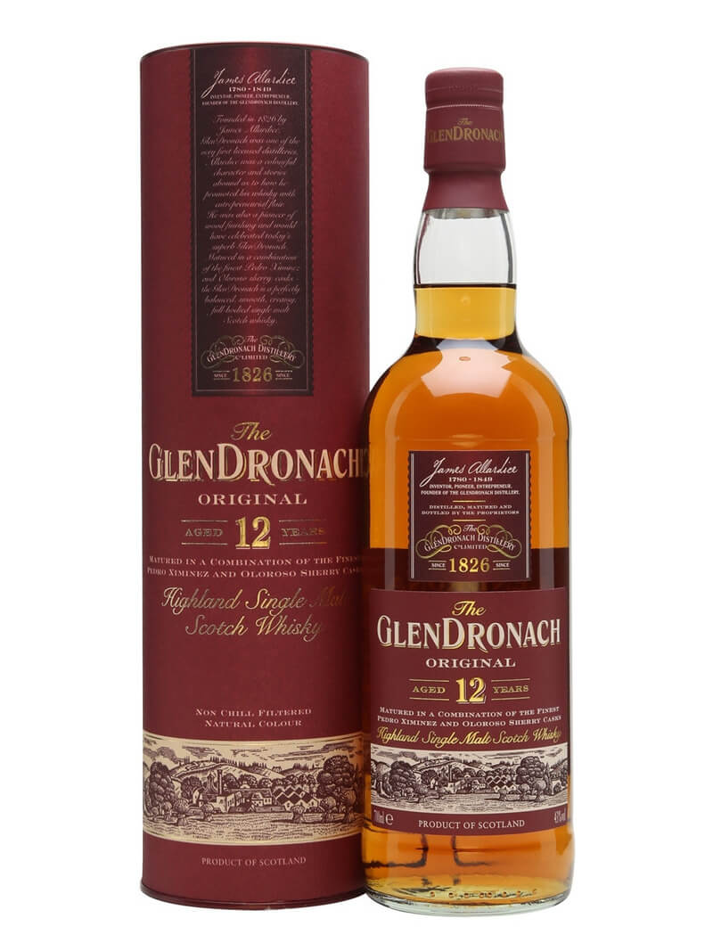 Rượu Glendronach 12 dòng Malt Whiskey