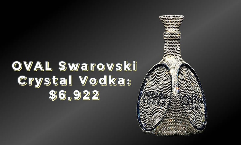 OVAL Swarovski Crystal Vodka
