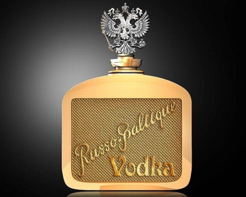 Rượu Vodka đắt nhất Russo-Baltique Vodka phiên bản cũ