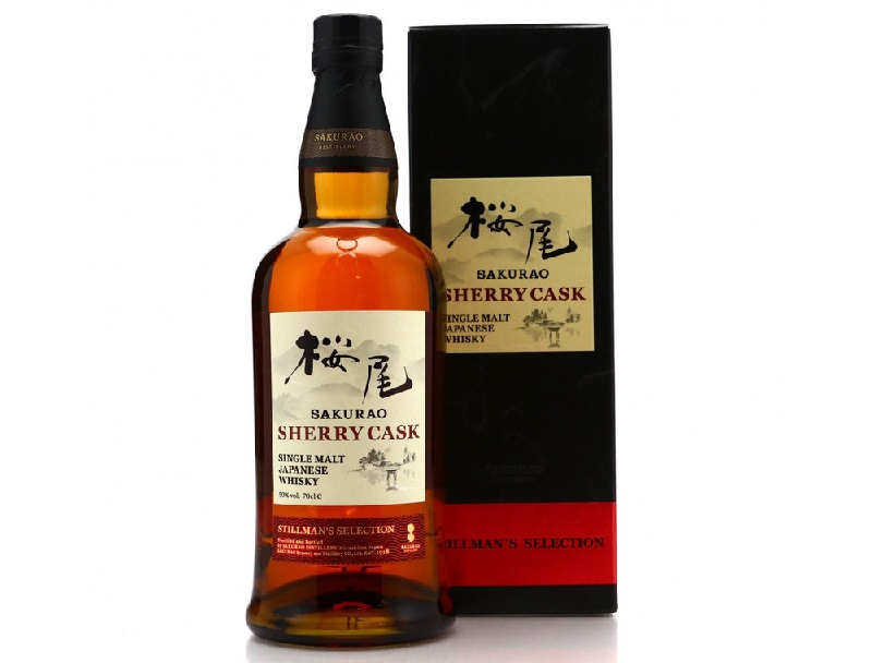 Whisky Nhật Sakurao Single Malt Sherry Cask Stillman's Selection