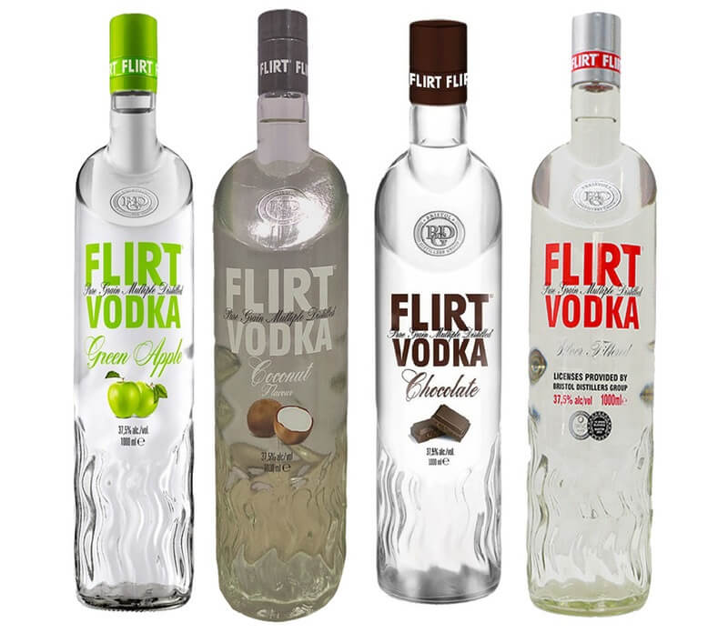 Thương hiệu rượu Flirt Vodka Bulgaria