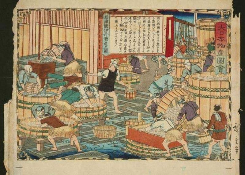 Tài liệu về nguồn gốc Sake