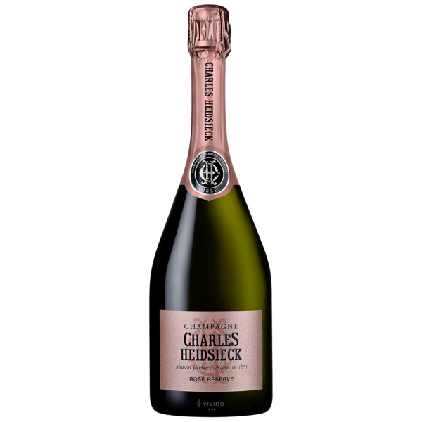 Rượu Champagne ngon Charles Heidsieck Rose Reserve