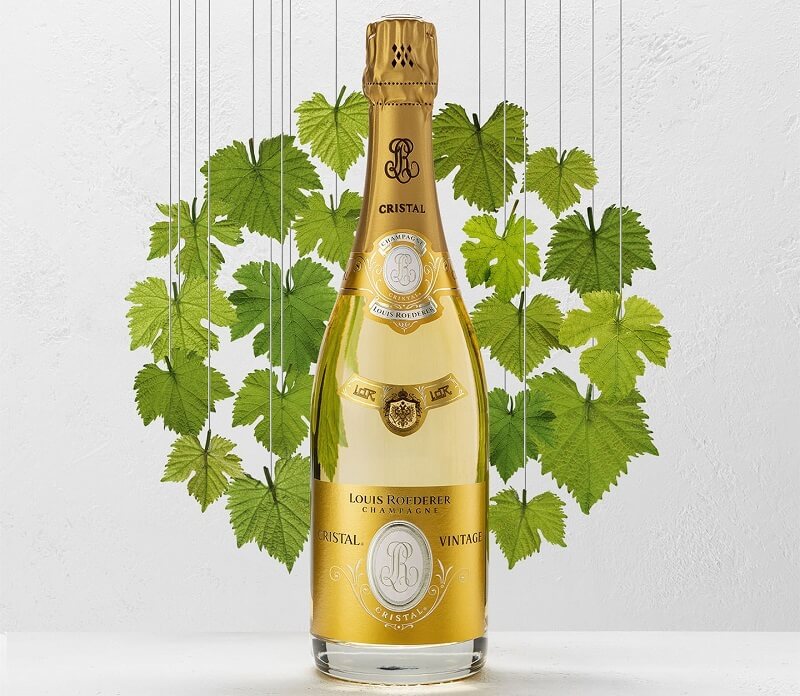 Rượu Champagne Louis Roederer Cristal Brut ngon