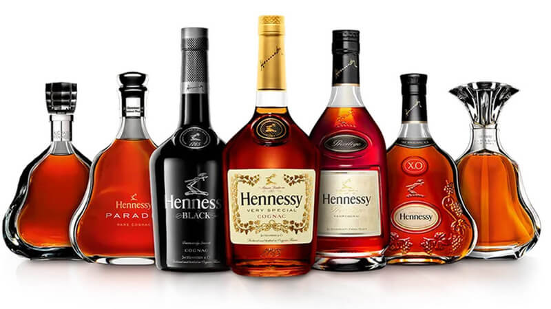 Sản phẩm dòng rượu Cognac