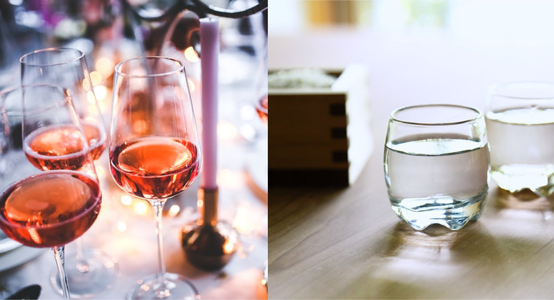 Rượu vang và Sake