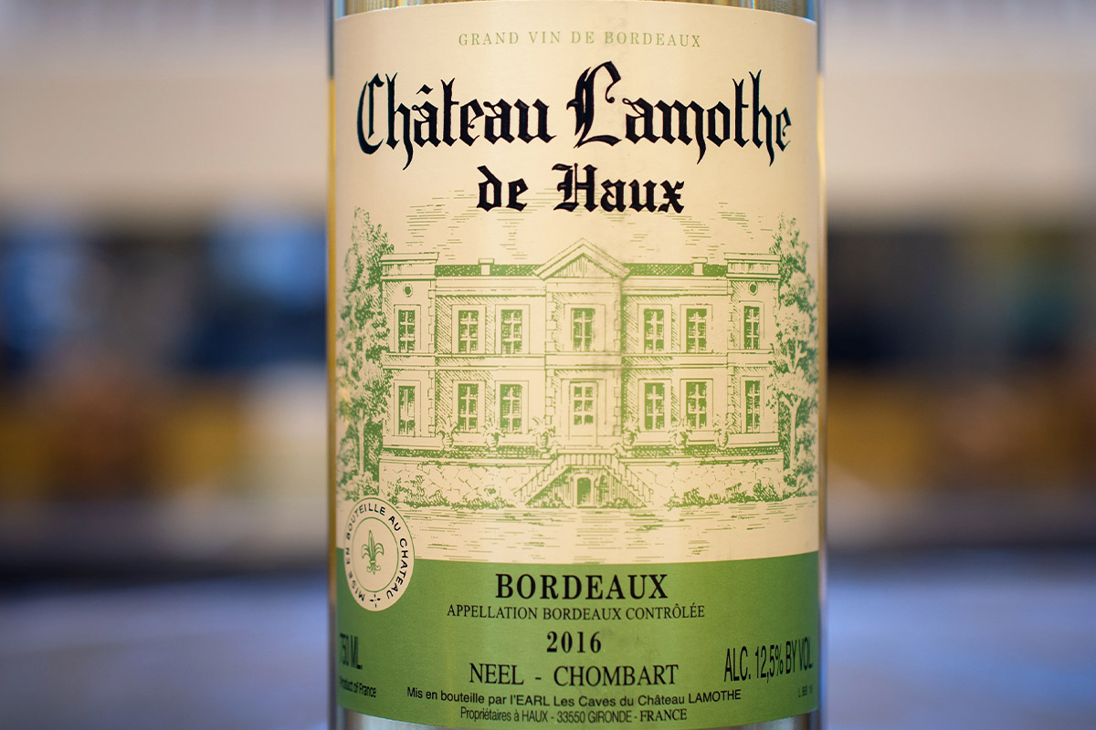 Ví dụ đọc nhãn vang Bordeaux