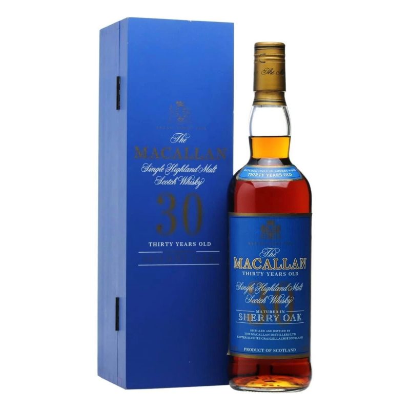 rượu Macallan 30 Sherry Oak Blue Label