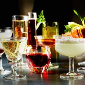 các loại ly trong bar