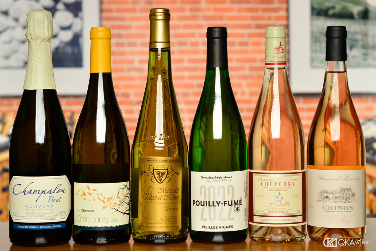 Các phong cách rượu vang Loire Valley