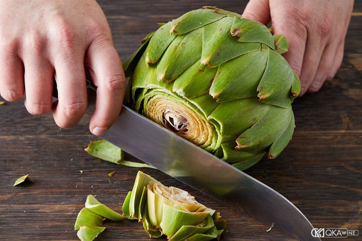 Cách ngâm rượu hoa Atiso xanh tươi