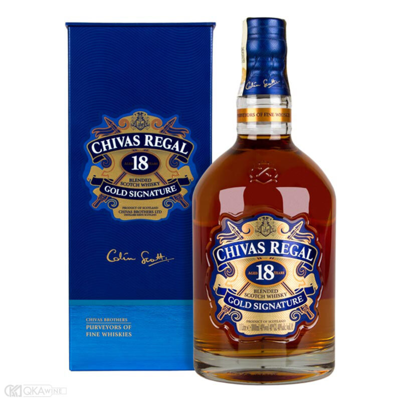 Rượu Chivas Regal 18 Gold Signature 1 Lít