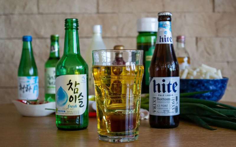 Cocktail Soju và bia