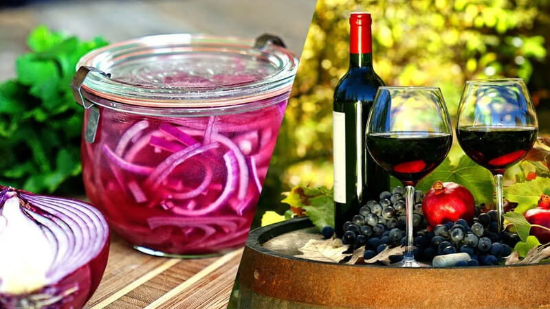Công dụng và lợi ích của hành tây tím ngâm rượu vang