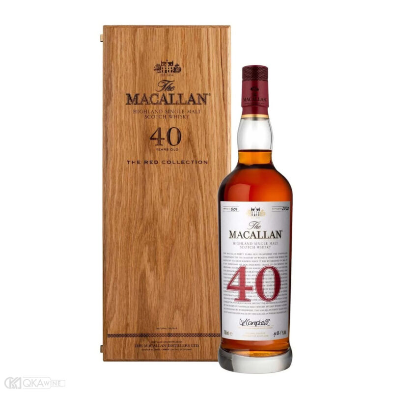 Rượu Macallan 40 The Red Collection 700ml