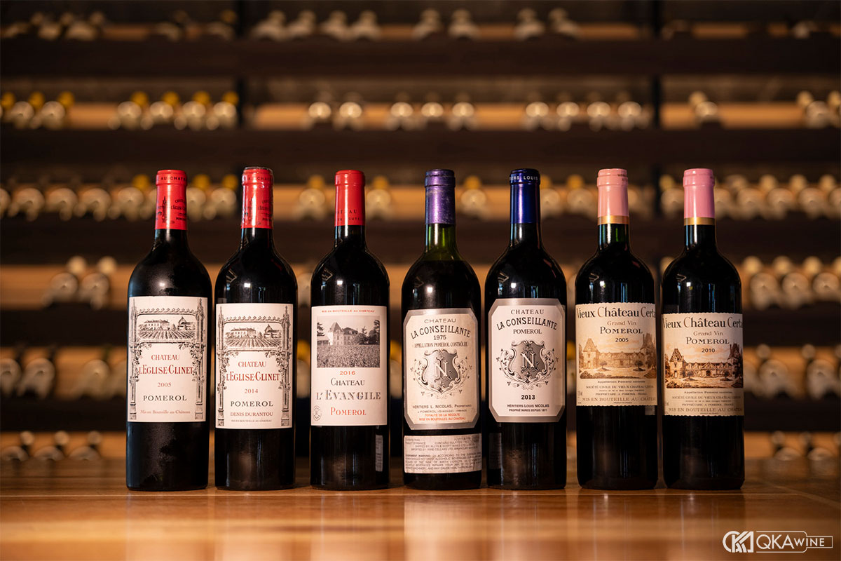 Rượu vang hàng đầu vùng Pomerol