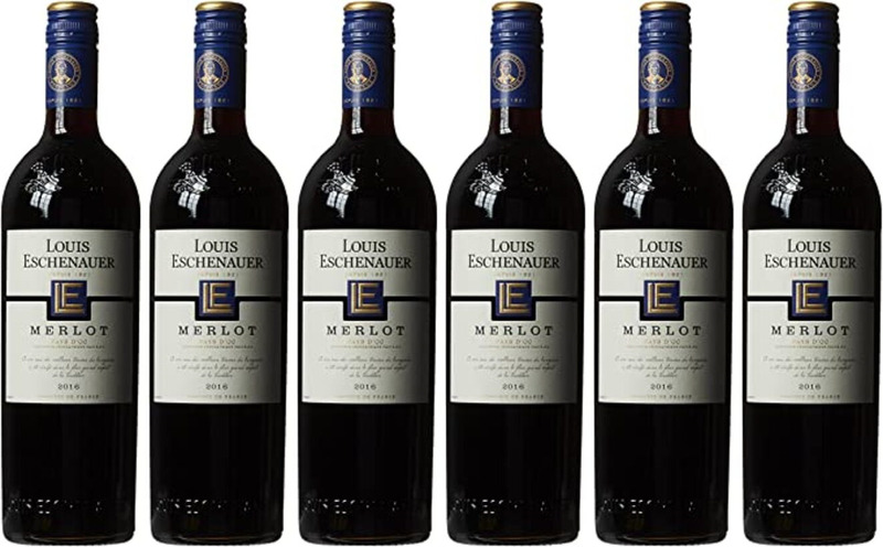 Rượu vang Pháp Louis Eschananer Merlot