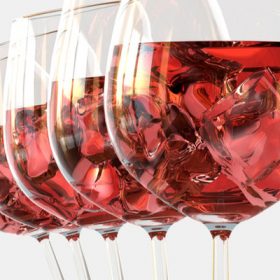 rượu vang uống với đá được không