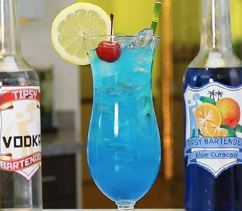 Nguyên liệu pha chế Cocktail Blue Lagoon