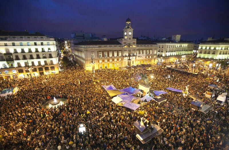 Quảng trường Tây Ban Nha đêm Nochevieja